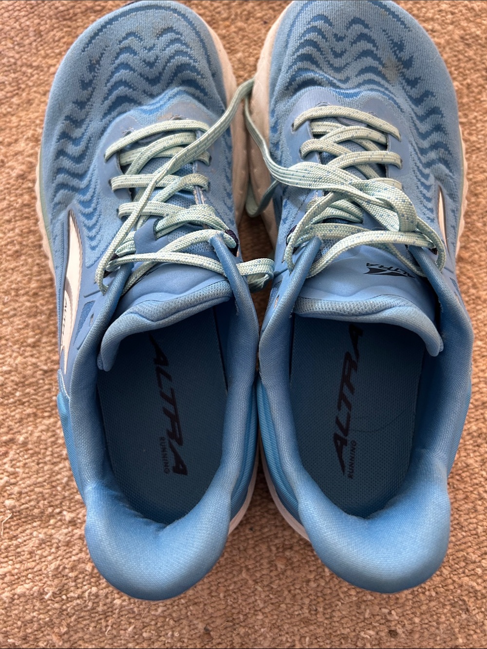 Altra Light Blue Athletic Running Shoes - Picture 4 of 7